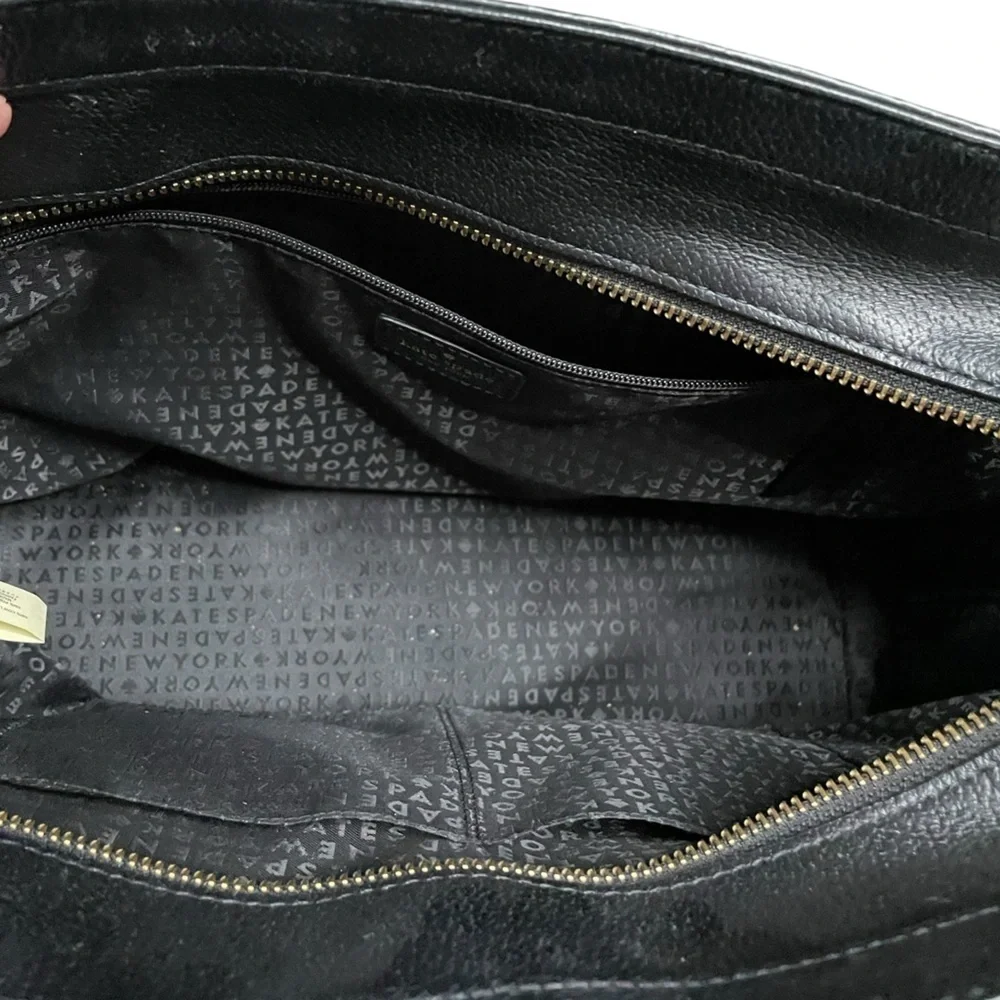 KATE SPADE Grove Street Structured Tote Bag / Purse Black